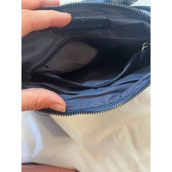 ADRIENNE VITTADINI Front Row Floral Collection Navy Floral Crossbody Bag - Picture 5 of 13